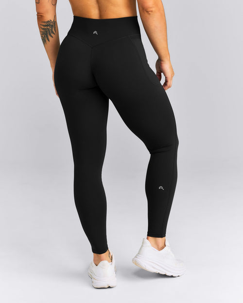 UnifiedMove™ High Waisted Pocket Leggings with Bonding | Black