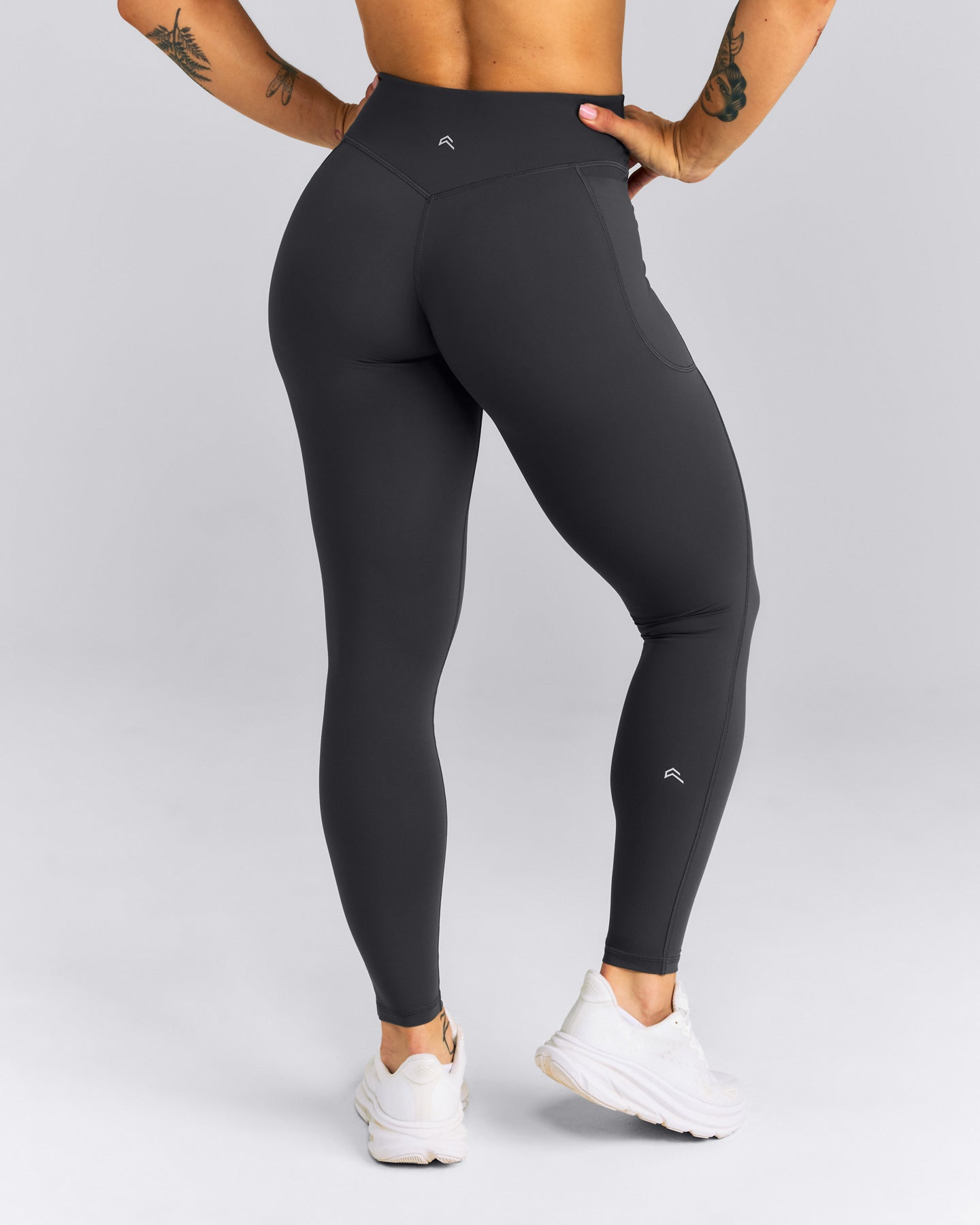 UnifiedMove™ High Waisted Pocket Leggings with Bonding New Branding | Coal