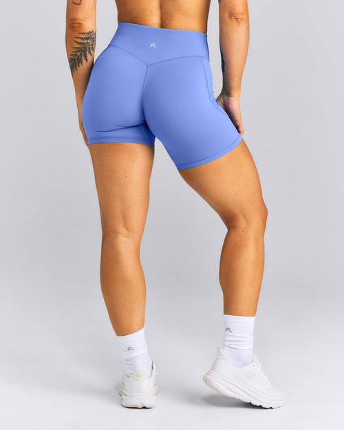 UnifiedMove™ High Waisted Pocket Shorts with Bonding | Glaucous Blue