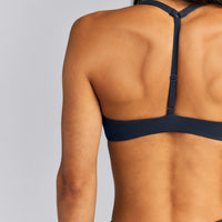 UnifiedMove™ T Back Minimal Bralette | True Blue