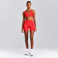 UnifiedMove™ Micro Bralette New Branding | Muscle Mommy Red