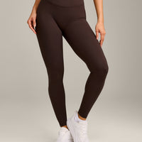 UnifiedMove™ Wrap Leggings with Reflective Logo | 70% Cocoa