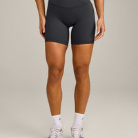 UnifiedMove™ Wrap Shorts 6" with Reflective Logo | Coal