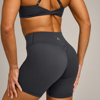 UnifiedMove™ Wrap Shorts 6" with Reflective Logo | Coal