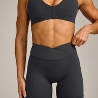UnifiedMove™ Wrap Shorts 6" with Reflective Logo | Coal