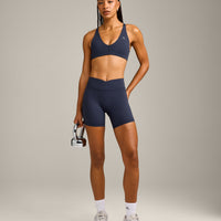 UnifiedMove™ Wrap Shorts 6" with Reflective Logo | True Blue