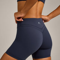 UnifiedMove Wrap Shorts 6" with Reflective Logo | True Blue