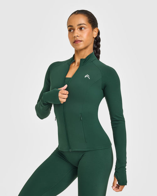 Oner Modal Unified Pocket Jacket | Racing Green