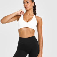 Unified Micro Bralette | White