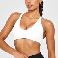 Unified Micro Bralette | White