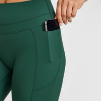 UnifiedMove™ High Waisted Pocket Leggings | Racing Green