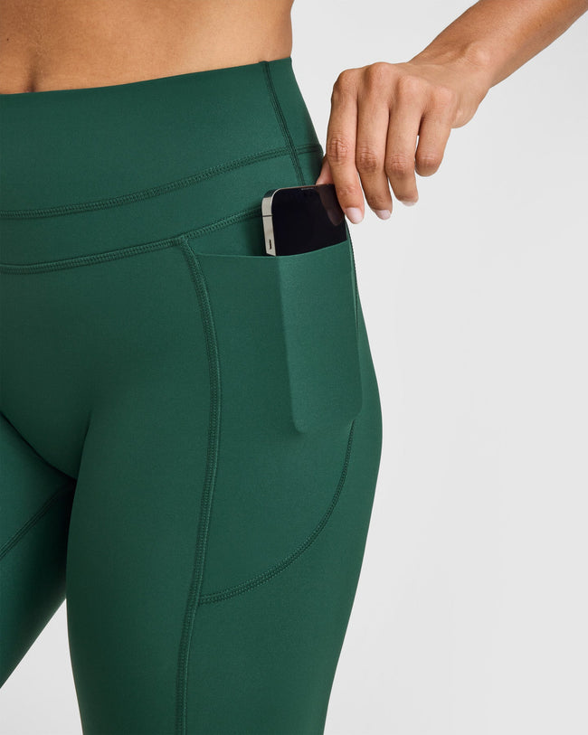 UnifiedMove™ High Waisted Pocket Leggings | Racing Green