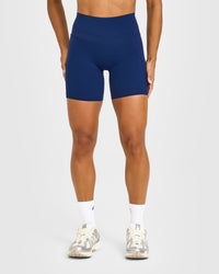 UnifiedMove™ High Waisted Pocket Shorts 6" | Midnight