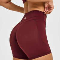 UnifiedMove™ High Waisted Pocket Shorts 6" | Rosewood