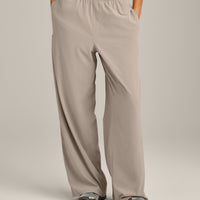 AirMove™ Wide Leg Trousers | Warm Sand