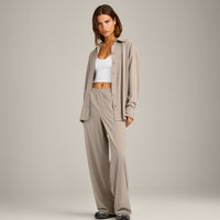 AirMove™ Wide Leg Trousers | Warm Sand