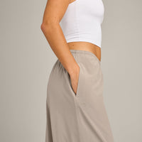 AirMove™ Wide Leg Trousers | Warm Sand