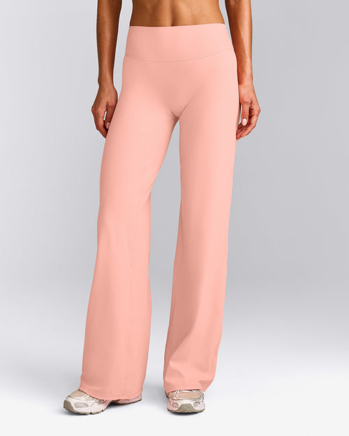 SoftMotion™ Straight Leg Pants | Peach Orange