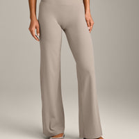 SoftMotion™ Straight Leg Bottoms with White Logo | Warm Sand