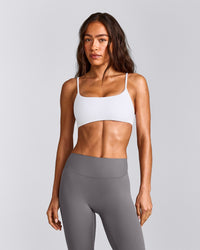 SoftMotion™ Strappy Sports Bra | White
