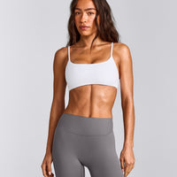 SoftMotion™ Strappy Sports Bra | White