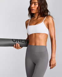 SoftMotion™ Strappy Sports Bra | White