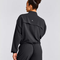 AirMove™ Jacket with Reflective Logo | Coal