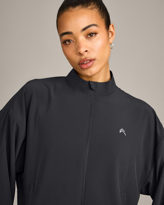 AirMove™ Jacket with Reflective Logo | Coal