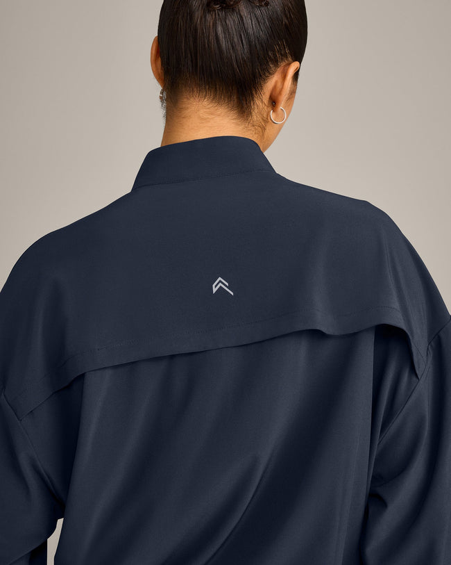 AirMove™ Jacket with Reflective Logo | True Blue