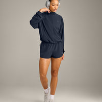 AirMove™ Lined Shorts 3" with Reflective Logo | True Blue