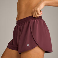 AirMove™ Lined Shorts 2" with Reflective Logo | Velvet Mocha