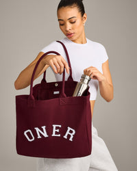 Oner Girlfriend Canvas Tote | Rosewood