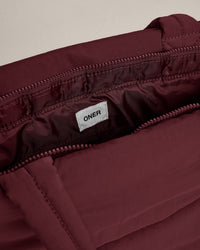 Quilted Tote Bag | Velvet Mocha