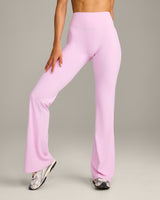 SoftMotion™ Flared Bottoms with Grey Logo | Chalk Pink