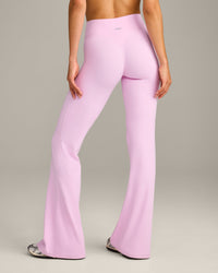 SoftMotion™ Flared Bottoms with Grey Logo | Chalk Pink