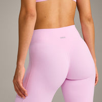 SoftMotion™ Flared Bottoms with Grey Logo | Chalk Pink