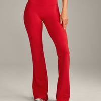 SoftMotion™ Flared Bottoms with Grey Logo | Fiery Red
