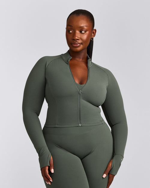 SoftMotion™ Mid Jacket | Dark Khaki