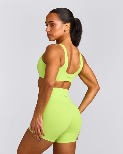 SoftMotion™ Scoop Back Bralette | Citrus Green