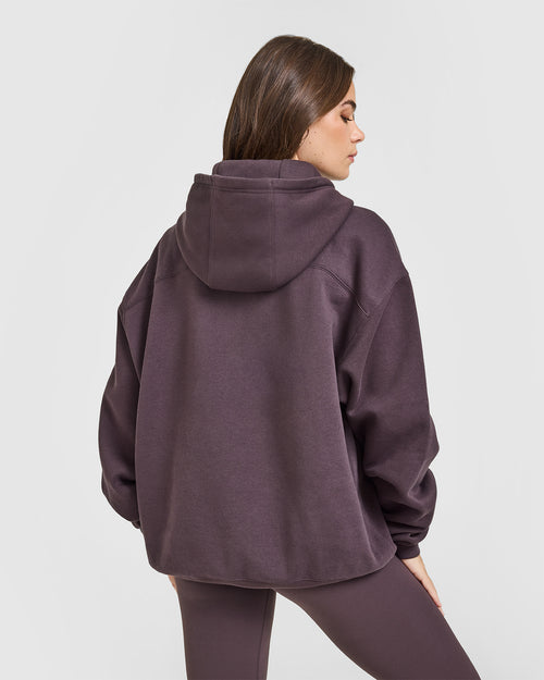 Foundations Oversized Hoodie | Umber Brown