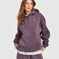 Foundations Oversized Hoodie | Vintage Purple