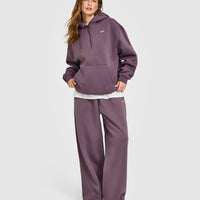 Foundations Oversized Hoodie | Vintage Purple