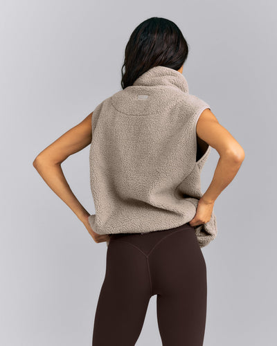 Sherpa Vest | Warm Sand