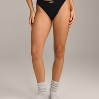 Seamless Thong | Black
