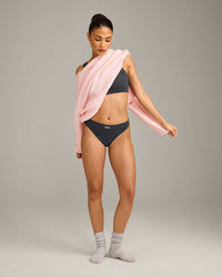 Seamless Thong | Charcoal Marl