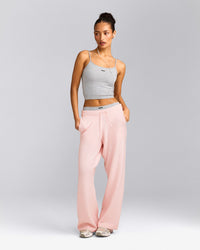 Seamless Strappy Tank Top | Gray Marl