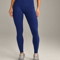 UnifiedMove™ High Waisted Leggings with Reflective Logo | Varsity Blue