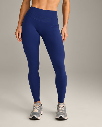 UnifiedMove™ High Waisted Leggings with Reflective Logo | Varsity Blue