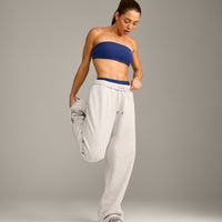 UnifiedMove™ Micro Bandeau Bralette with Reflective Logo | Varsity Blue