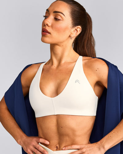 UnifiedMove™ Micro Bralette | Marshmallow White